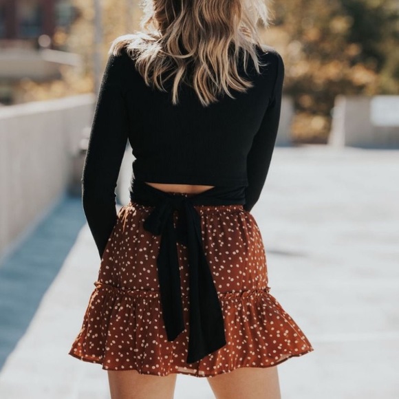 Lizard Thicket *RUST* tie top - Picture 5 of 8